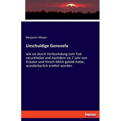 Unschuldige Genovefa, Taschenbuch von Benjamin Mayer, Hansebooks, 978-3-348-08246-4