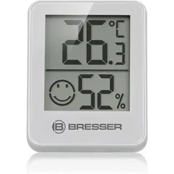Bresser ClimaTemp Thermo-Hygrometer Indikator 6er Set weiss, Thermometer + Hygrometer, Weiss