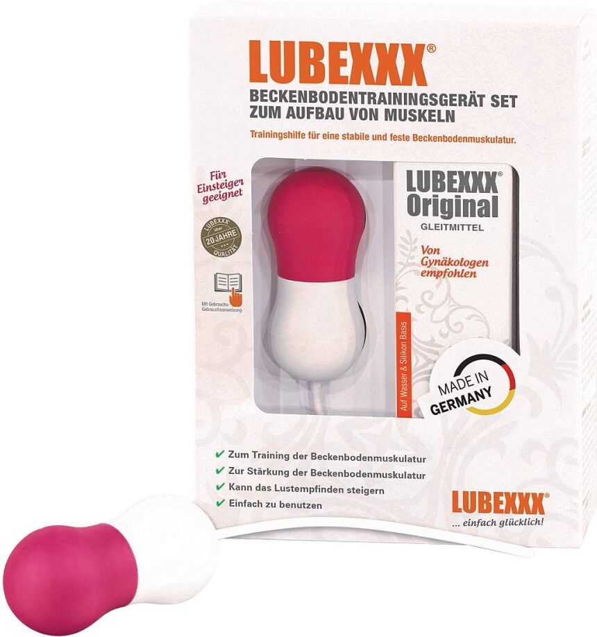 Lubexxx Beckenboden Set Trainer+50ml Gleitmittel