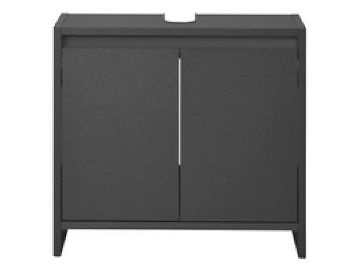 LIVARNO HOME Meuble sous-vasque Oslo, 60 x 55 x 28 cm, noir