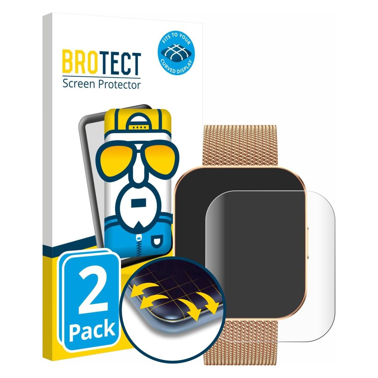 Brotect Fullscreen für Levowatch TINY Schutzfolie Displayschutz Folie Klar Transparent (5162721)