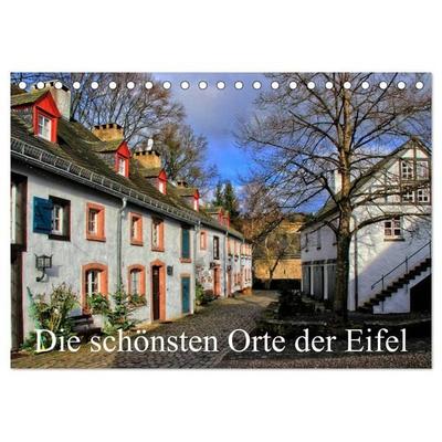 Die schönsten Orte der Eifel (Tischkalender 2026 DIN A5 quer), CALVENDO Monatskalender