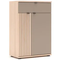 Innostyle Schuhschrank Pisa Dekor Basalt