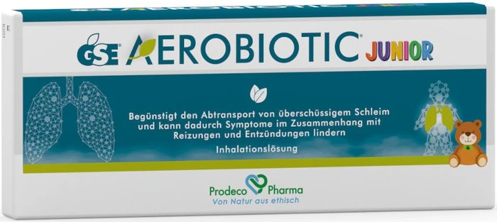 GSE Aerobiotic Junior Einm.Amp.f.Vern.Inhal.-Lsg. 10x5 ml Inhalationslösung