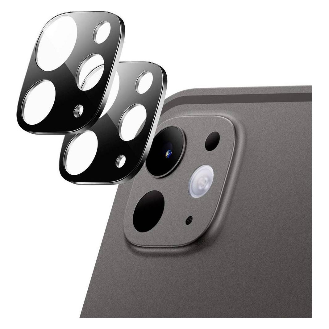ESR TEMPERED GLASS CAMERA LENS 2-PACK IPAD PRO 11 / PRO 12.9 BLACK (2 Stk., Apple iPad Pro 11 2021, Apple iPad Pro 11 2024, Apple iPad Pro 12.9 2021, Apple iPad Pro 12.9 2022, Apple iPad Pro 13 2024, Huawei MatePad Pro 11 (2022)) (21771-0)