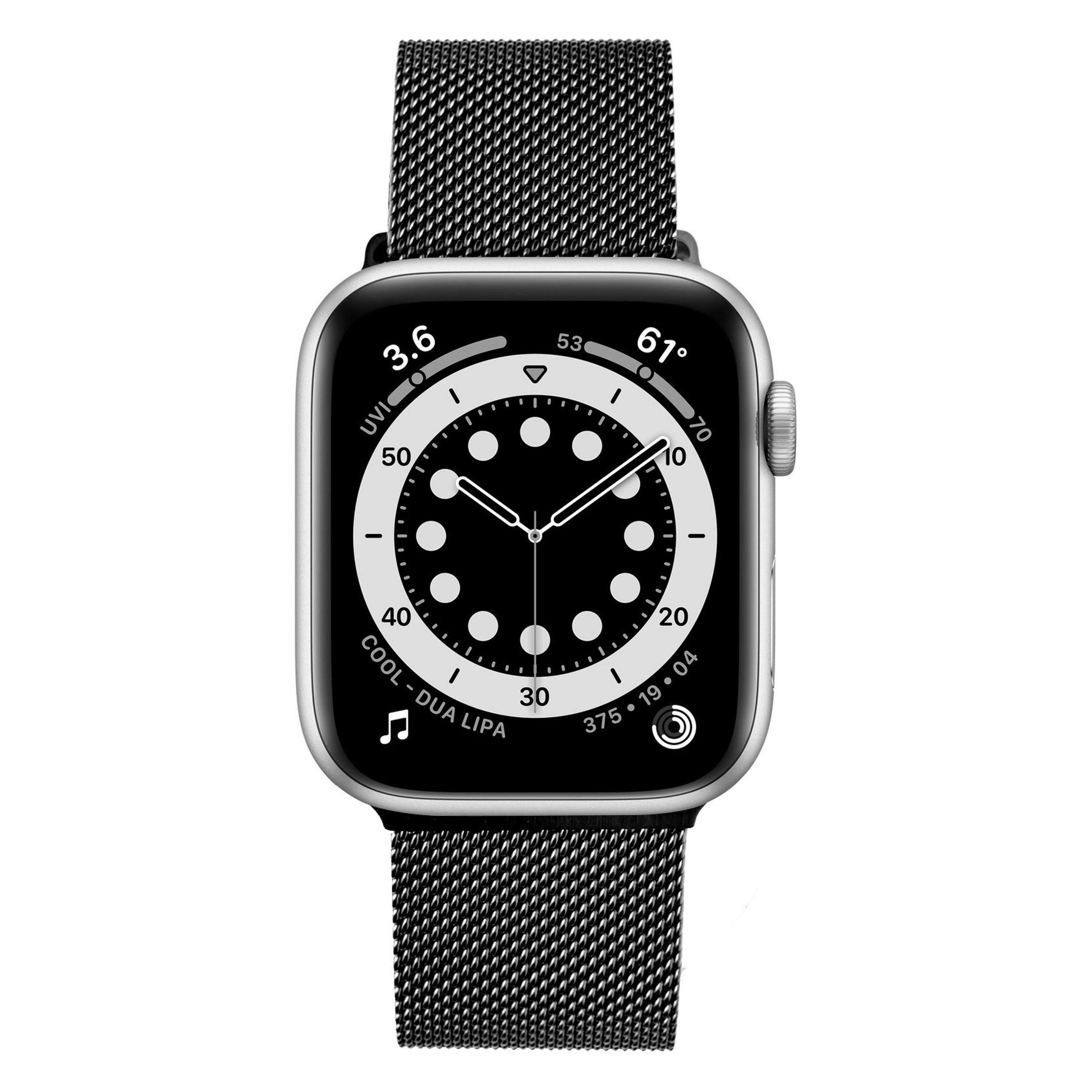 Fixed Mesh Strap for Apple Watch 38/40/41mm Black (Edelstahl, Metall) (FIXMEST-436-BK)
