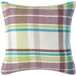 KISSENHÜLLE Falun Schottenmuster 45/45 cm