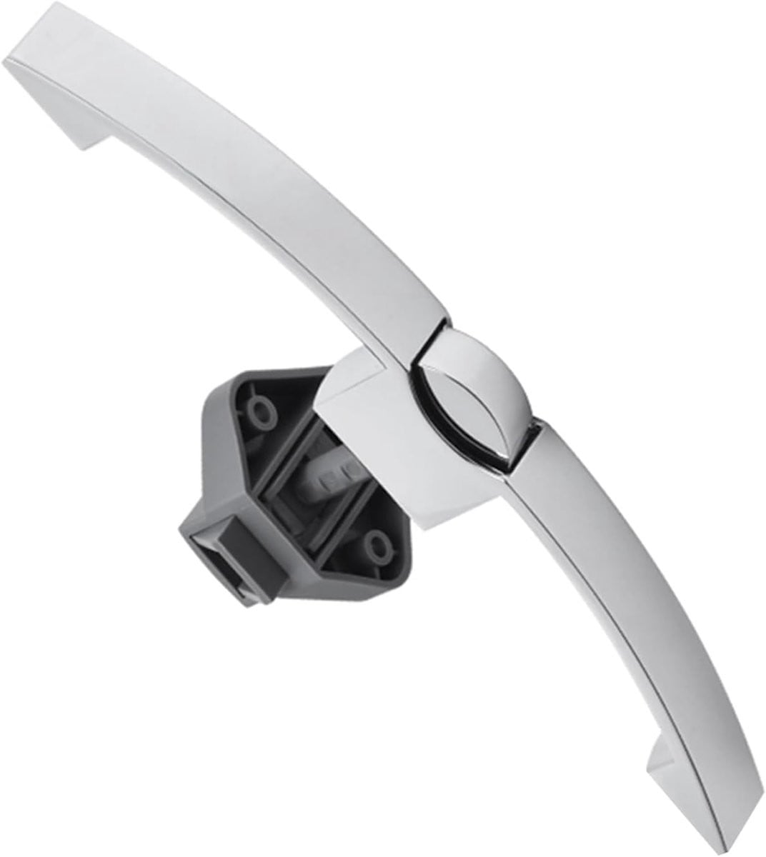 Boog Drukknop Handvat Chroom - Ergonomische Meubelgreep voor Lades en Kastdeuren - Gatafstand: 160 mm