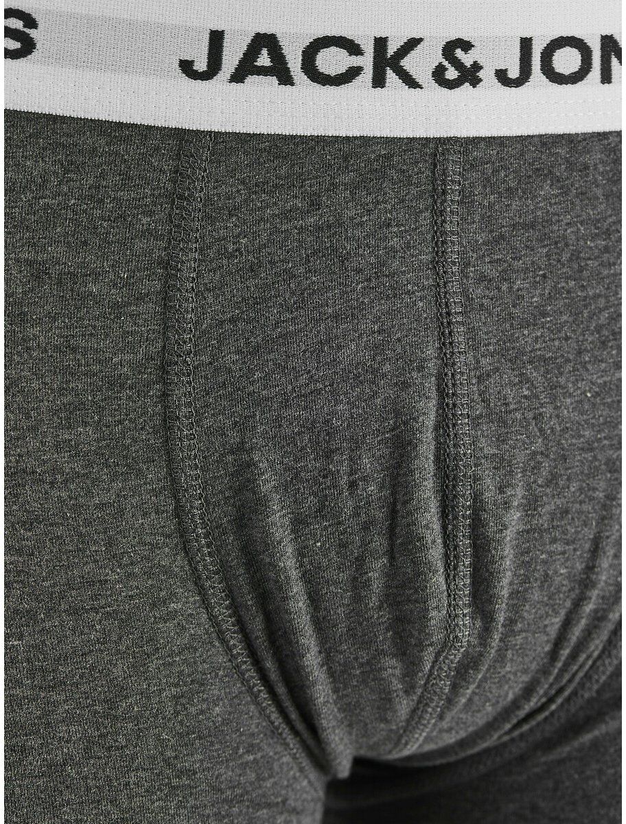 JACK & JONES Lot de 5 boxers unis