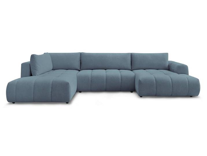 Wohnlandschaft BOBOCHIC FUJI Stoff hellblau