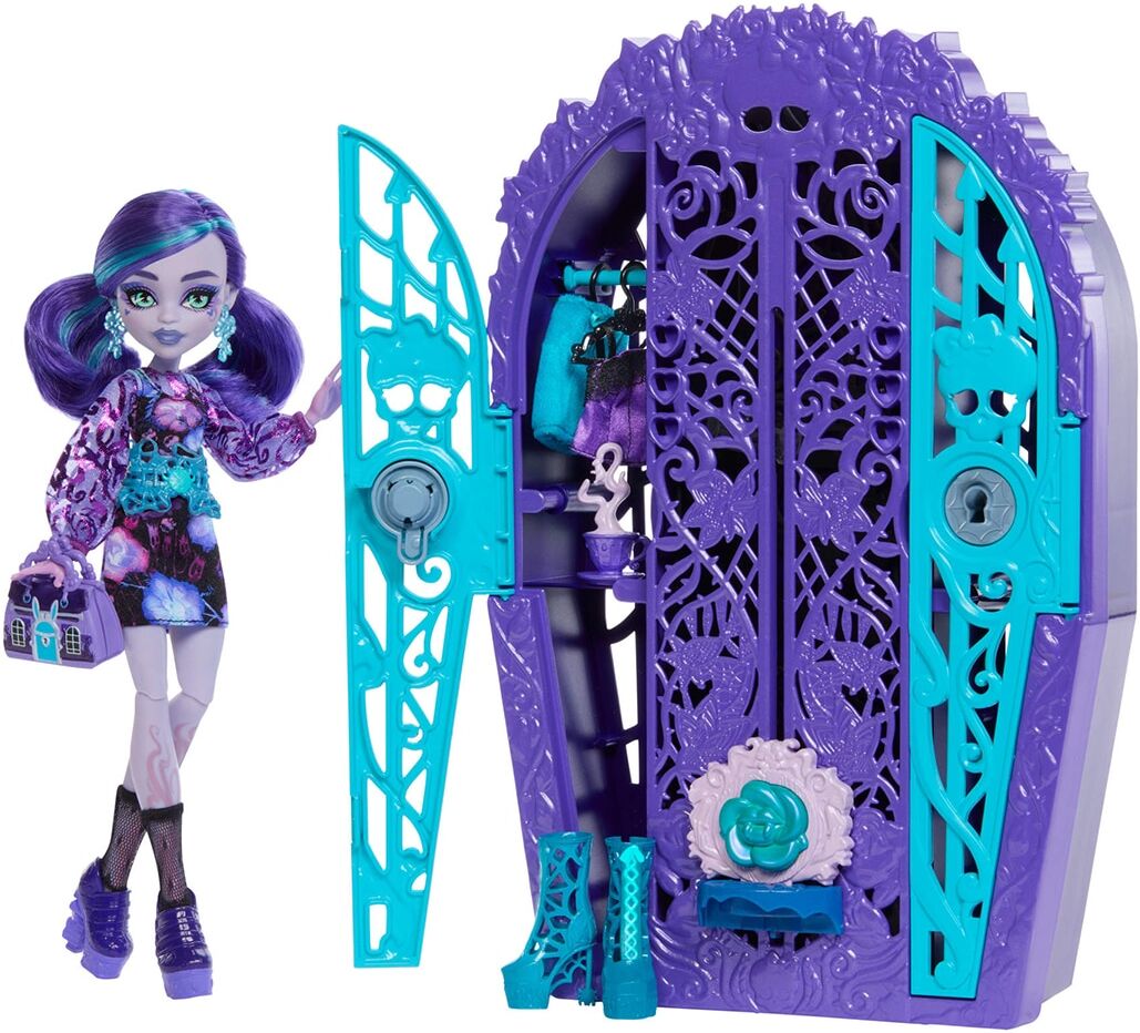 Monster Cable Muñeca Skulltimate . Morado