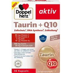 DOPPELHERZ Taurin+Q10 Kapseln 30 St