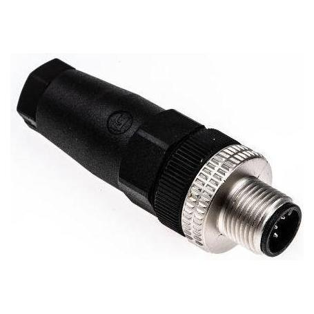 TE Sensors Anschlussstecker M12 5-polig gerade (XZCC12MDM50B)