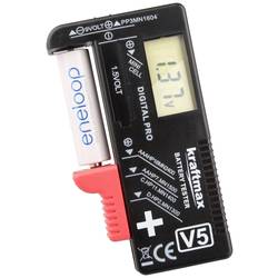 kraftmax Batterietester 146699 Messbereich (Batterietester) 1,2 V, 1,5 V Akku, Batterie 146699