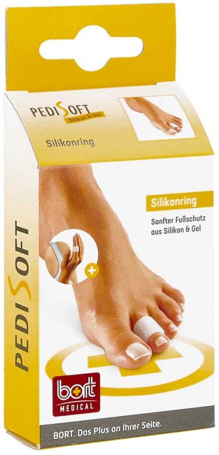 Bort Pedisoft Silikonring small 2stk