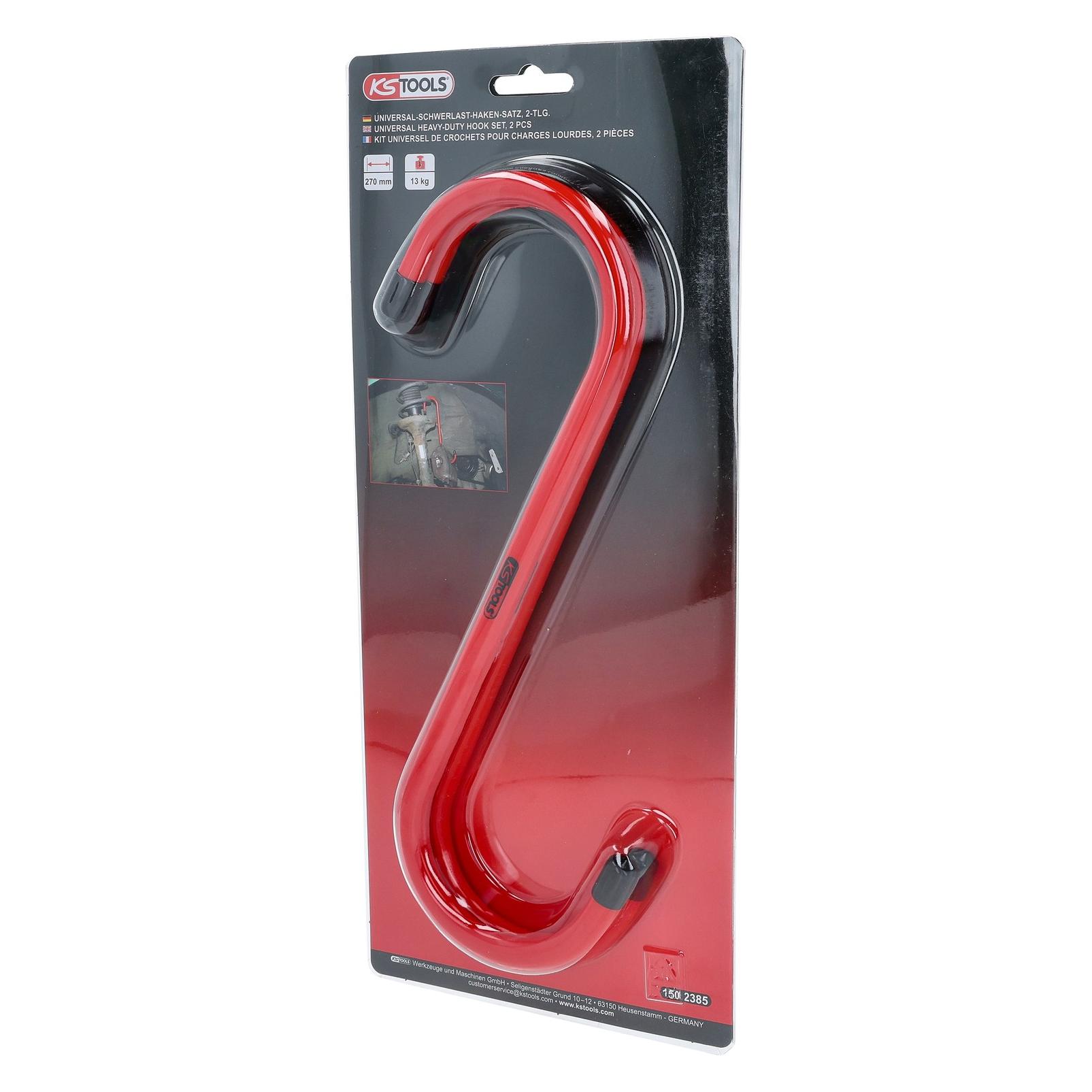 KS Tools Universal-Schwerlast-Haken-Satz, 2-tlg (150.2385)
