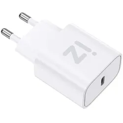 Izzy Chargeur secteur 1 port USB C - 20W - blanc (20 W, 1 Port), USB Ladegerät, Weiss
