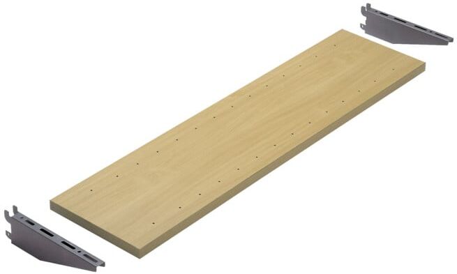 Tablettes supérieures Bito Ø 7 mm finition hêtre (19308)