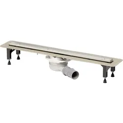 Viega Advantix Duschrinne 753207 750 mm, Edelstahl, mit Ablauf DN40 drehbar