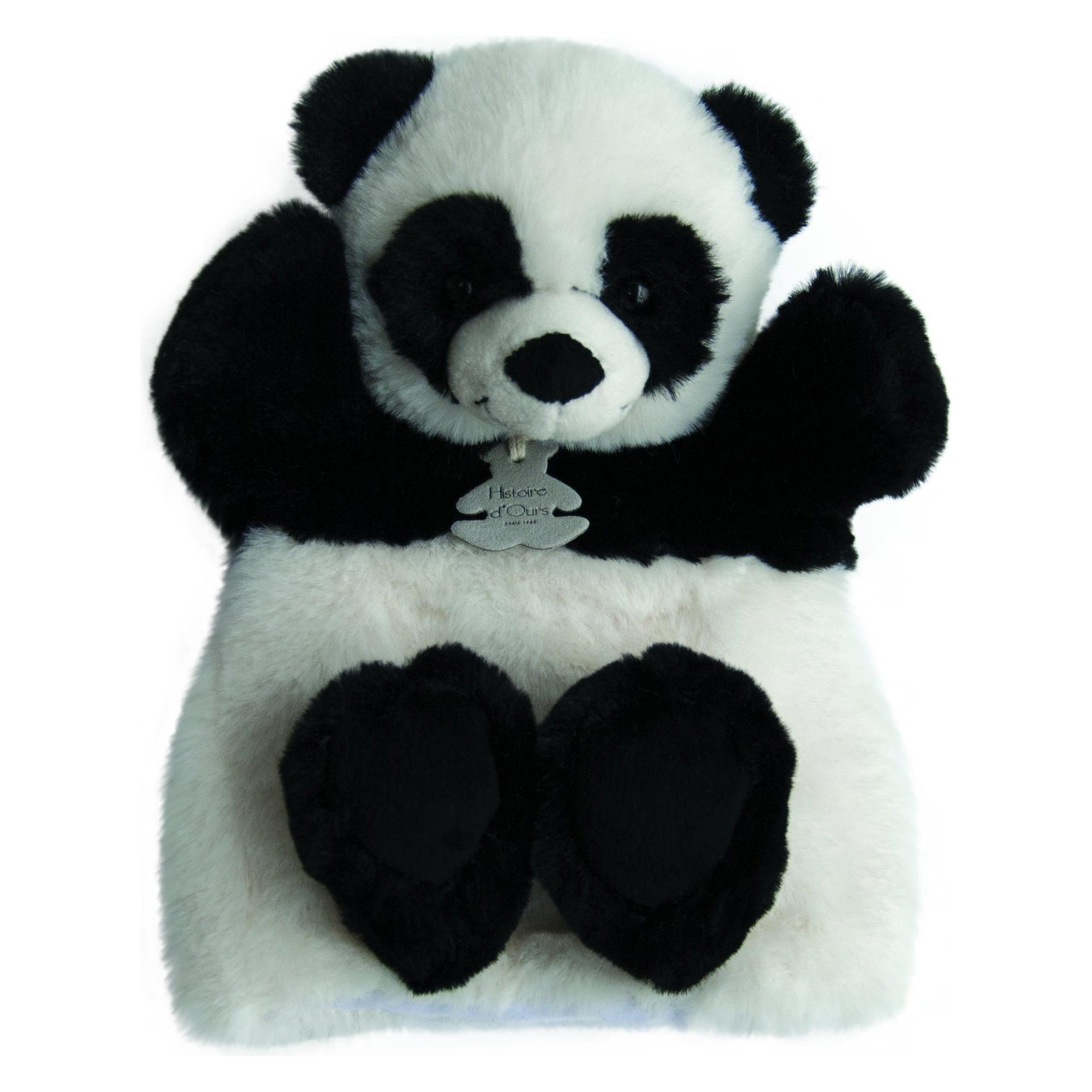 Doudou et Compagnie Handpuppe Soft Panda (HO2595)