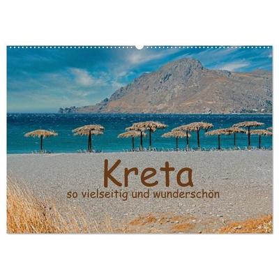 Kreta so vielseitig und wunderschön (Wandkalender 2026 DIN A2 quer), CALVENDO Monatskalender