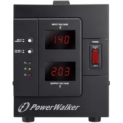 Powerwalker AVR 2000 SIV FR - 110 - 280 V - 2000 VA - 1600 W - 2 AC-Ausgänge - Typ E - 502 J (2000 VA, 1600 W, Standby USV), USV