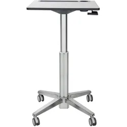 Ergotron LearnFit mobiler Steh-Sitz Tisch mit 40,0cm Höhenverstellung 88-129cm