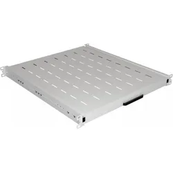 Lanberg Ausziehbares Fach für 19-Zoll-Rack-Schränke 500mm grau, Serverschrank Zubehör, Grau