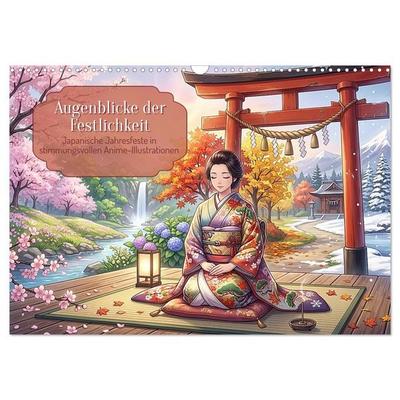 Augenblicke der Festlichkeit (Wandkalender 2027 DIN A3 quer), CALVENDO Monatskalender