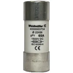 Weidmüller Sicherung gPV 65A FUSE WSFL#4000003734