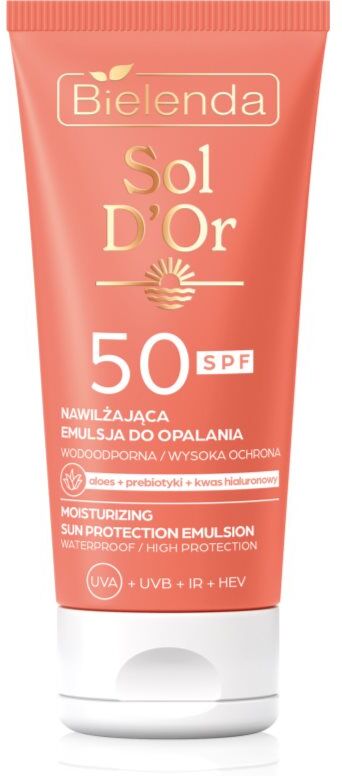Bielenda Sol D’or émulsion solaire SPF 50 150 ml