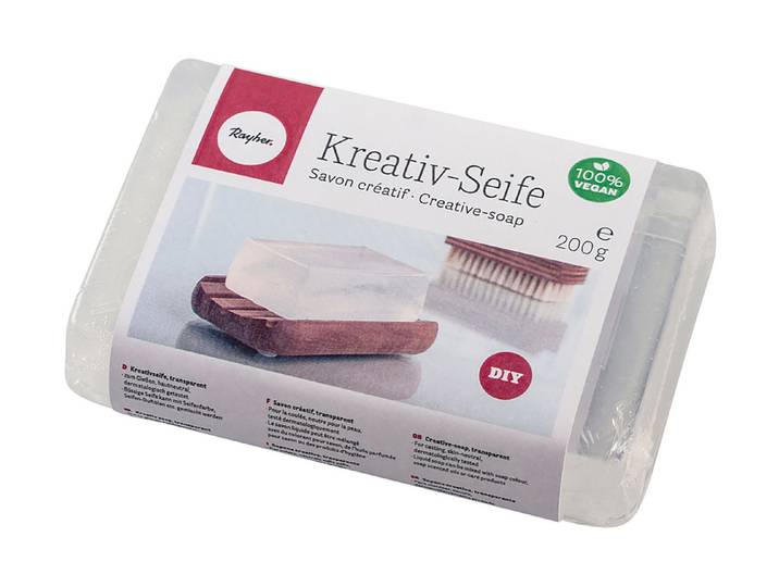 Rayher Kreativ-Seife Transparent 200 g