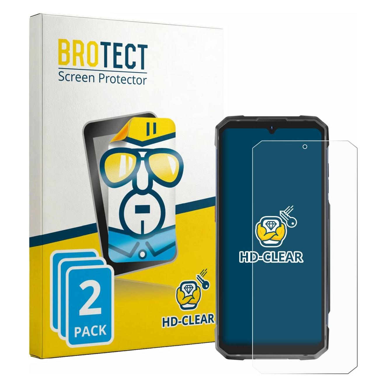 Brotect Schutzfolie für Hotwav Cyber 18 Displayschutz Displayschutzfolie Folie Klar Transparent (1863723)