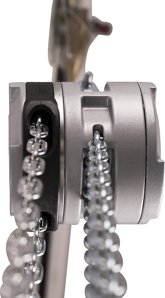 kaiserkraft Mini-Alu-Flaschenzug, Tragfähigkeit 500 kg, Hub 10 m