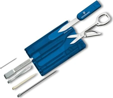 VICTORINOX SwissCard Classic translucent blau