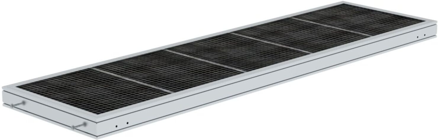 MUNK Günzburger Plattform Stahl Gitterrost Plattformlänge 3060 mm (632106)