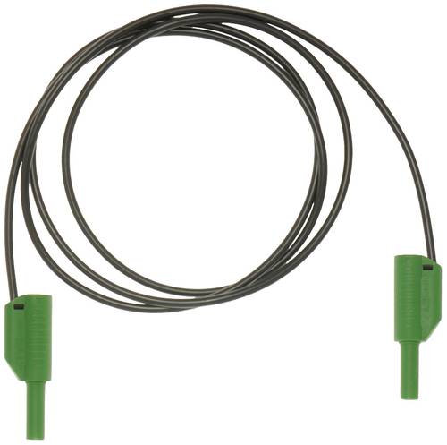 Metrel A 1341 Sicherheits-Messleitung Bananenstecker 4mm Bananenstecker 4mm 1.50m Schwarz, Grün 1St.