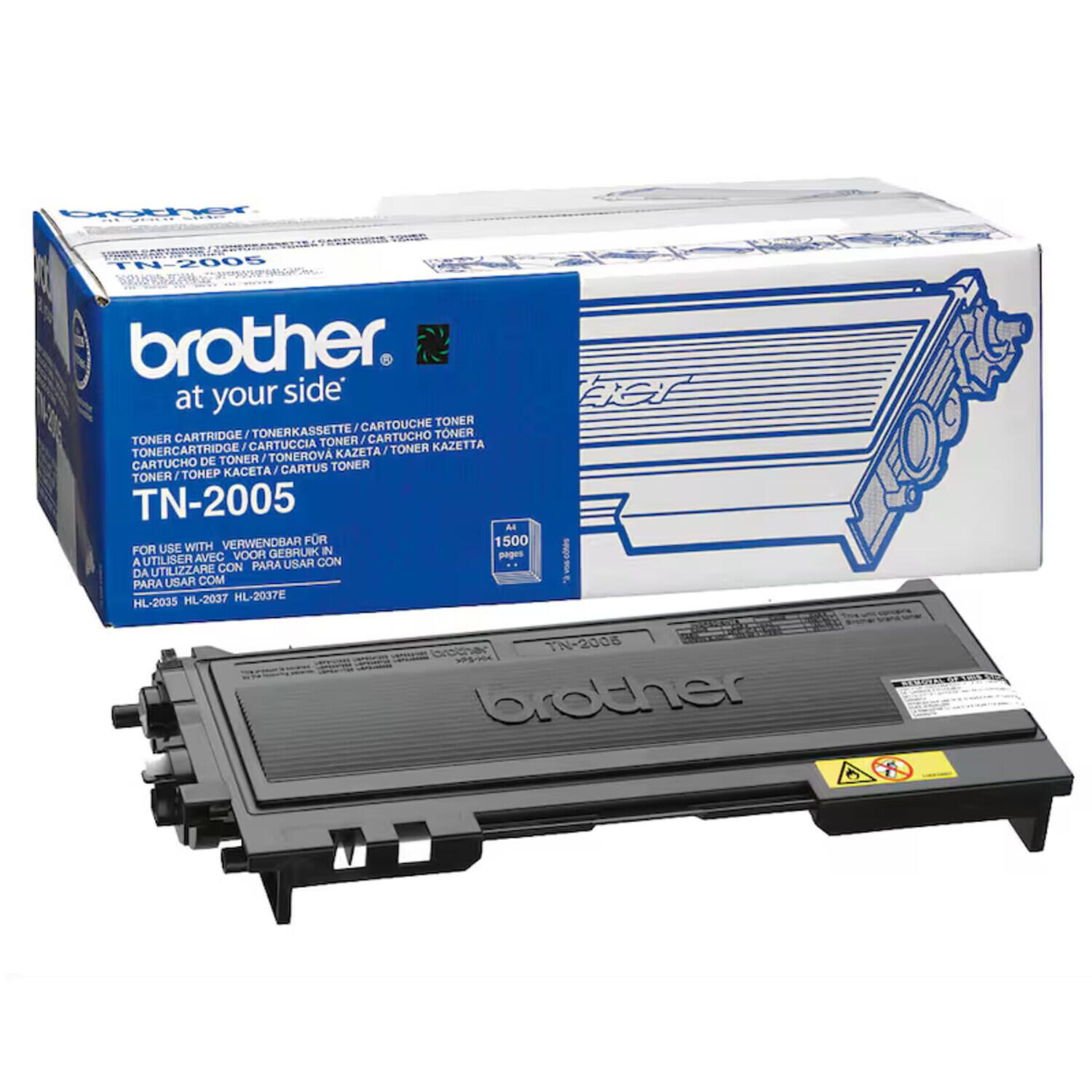 Brother Original TN2005 Toner schwarz 1.500 Seiten (TN-2005)