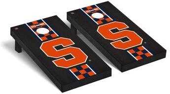 Skip's Garage Syracuse Orange 2x4 Pro Cornhole Boards - V7