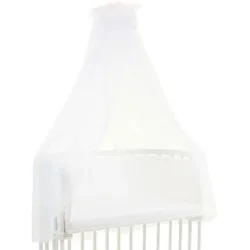 babybay Himmel Stoff Weiß
