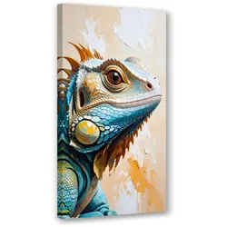 LEINWANDBILD Eidechsen-Reptilien-Natur 60x120cm
