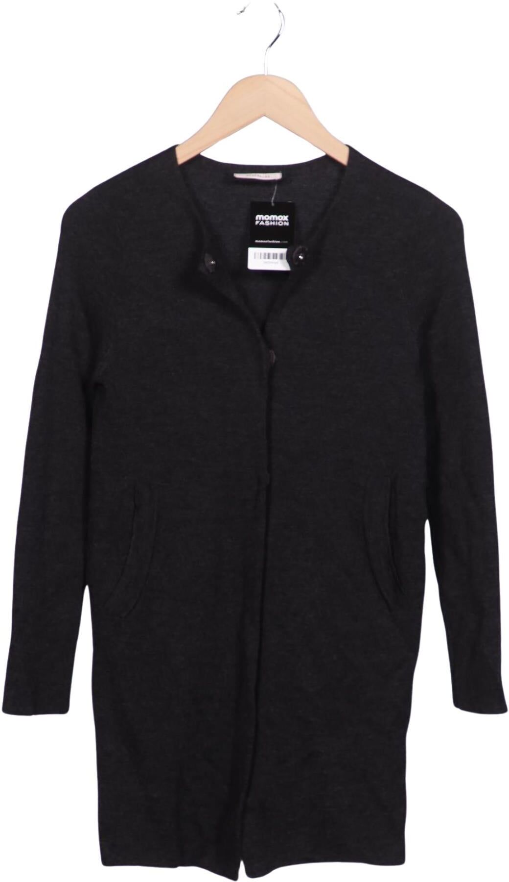 Hugenberg Damen Strickjacke, Grau, Gr. XS, Wolle - Second Hand