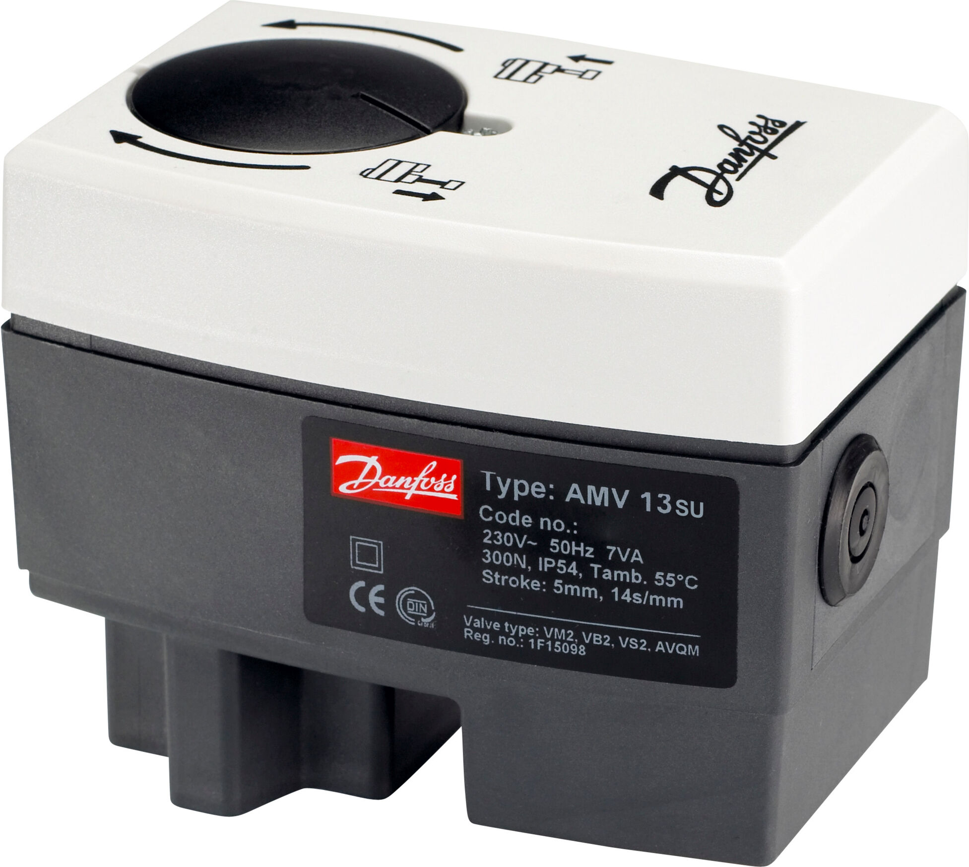 Danfoss électrique, actionneur 13SU 082H3044 24Vac, 3 points, sécurité, 9 Va