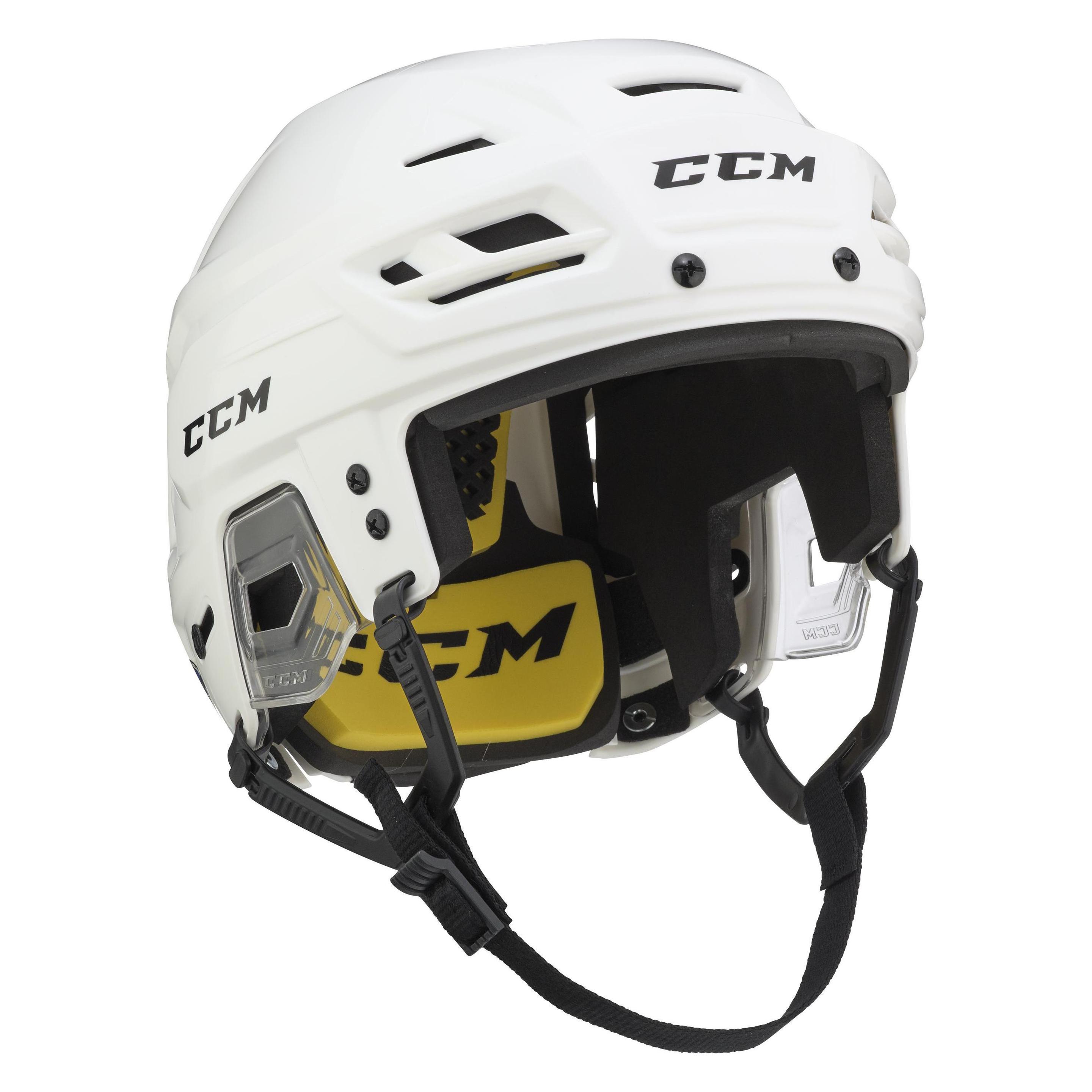 CCM Tacks 210 SR Hockeyhelm (Weiss, M) (M) (58987167)