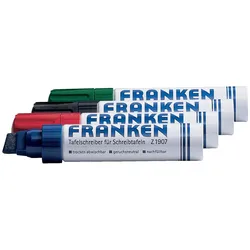 FRANKEN Jumbo Whiteboard-Marker Mehrfarbig