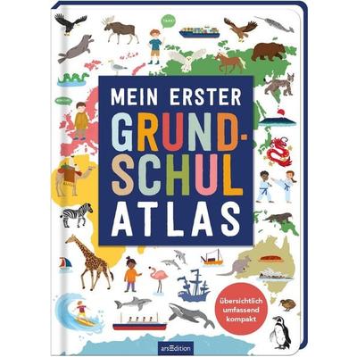 Mein erster Grundschul-Atlas, Gebundene Ausgabe von Melinda Ronto, arsedition, 978-3-8458-6504-1