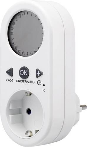 Renkforce EMT2500ET Steckdosen-Zeitschaltuhr digital Tagesprogramm 1800W