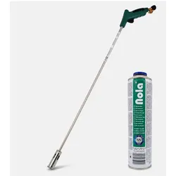 NOLA Unkrautbrenner NOLA 865 mit Piezozündung inkl. 600ml/330g Gaskartusche