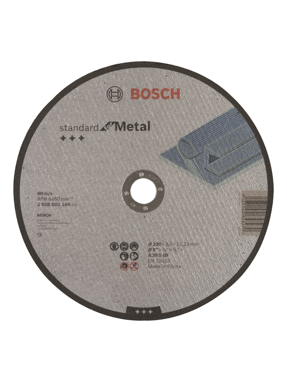 Bosch SKÆRESKIVE METAL 230X3MM STD
