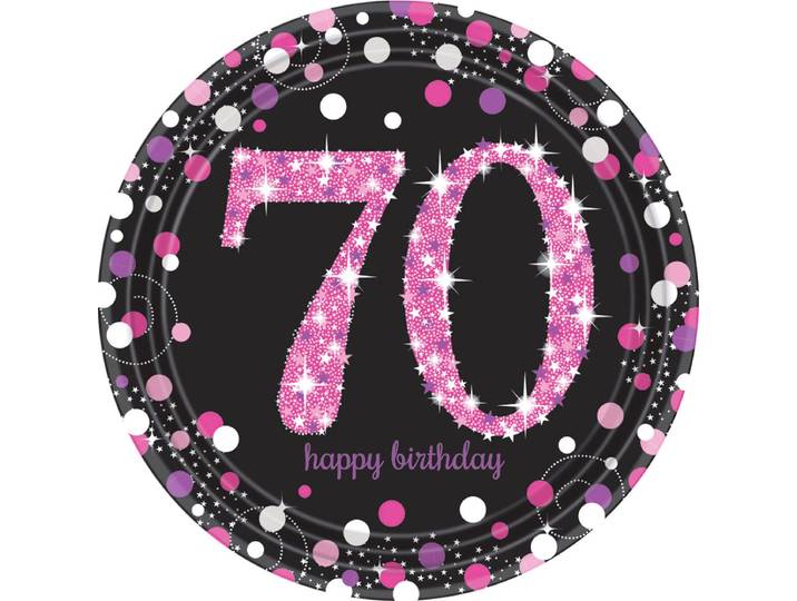 Riethmuller - Sparkling Celebrations - Borden 70 Pink (8 stuks)